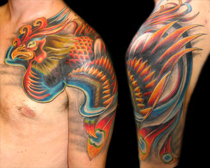 Phoenix Arm Tattoo Designs Picture 8