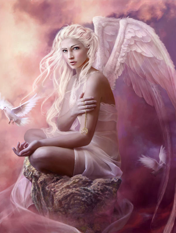 doves digital fantasy art work