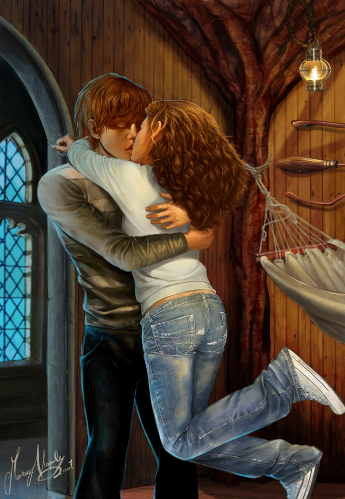 Ron y Hermione