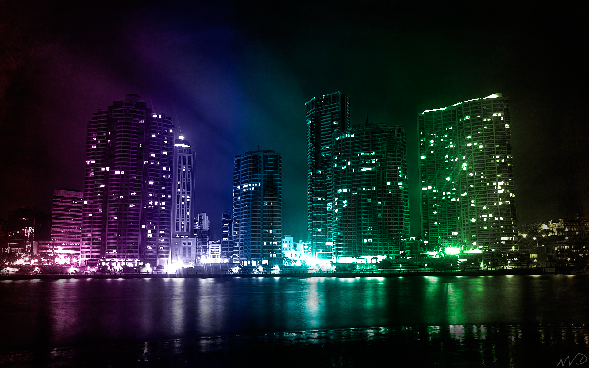 Download: City Lights HD Wallpaper